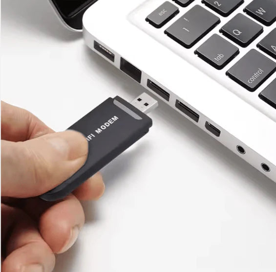 3-in-1 LTE 4G USB Modem with Wi-Fi Hotspot