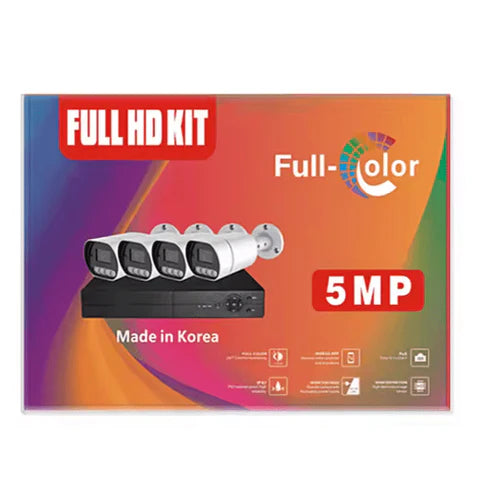 Smart H.265 Full-Color 4K Network Camera Kit
