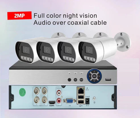 Smart H.265 Full-Color 4K Network Camera Kit