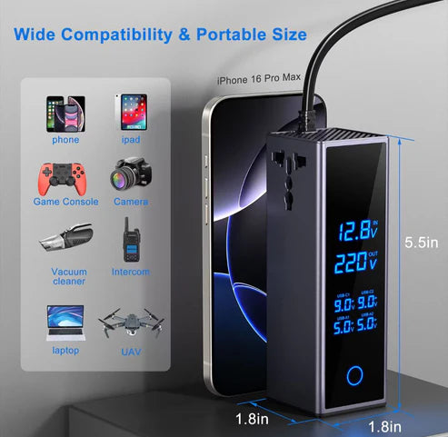 50-Port 200 W USB Charging Station